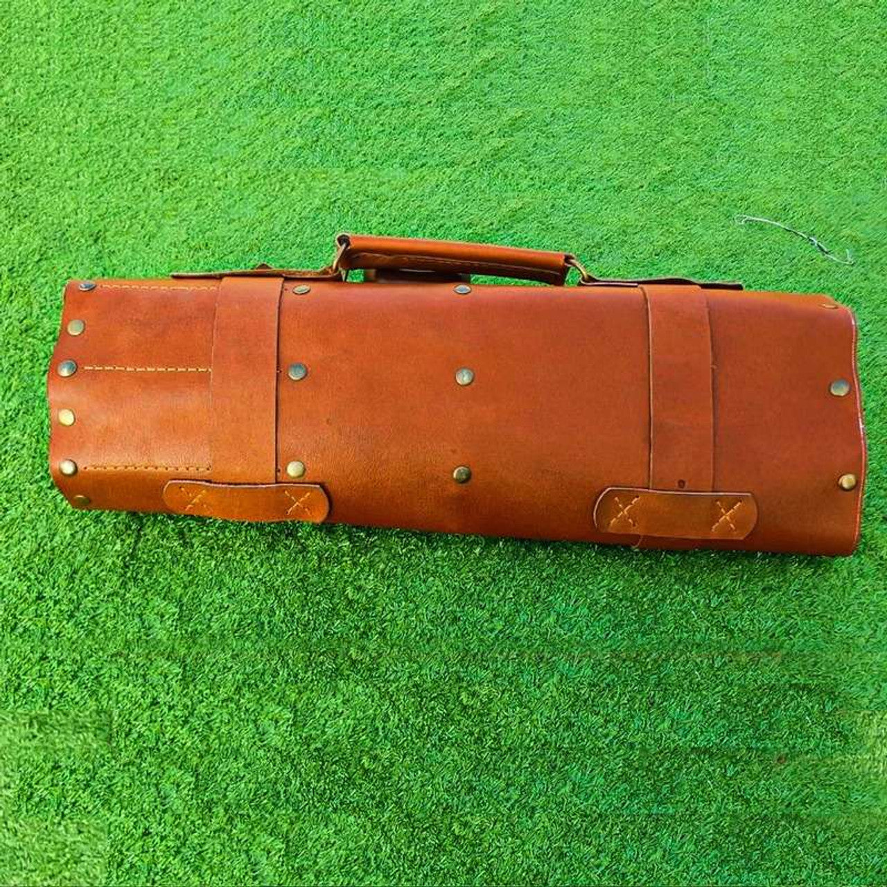 tool bag, knife rolls, leather tool bag, chef knife roll, brown tool bag, grade knife roll, leather knife roll