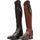 Chaps Boots, Leather Chaps Boots, Half Chaps Boot, Leather long boot, Long Riding Boots