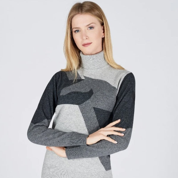 neck knitwear, Round neck jumper, Jumper for women