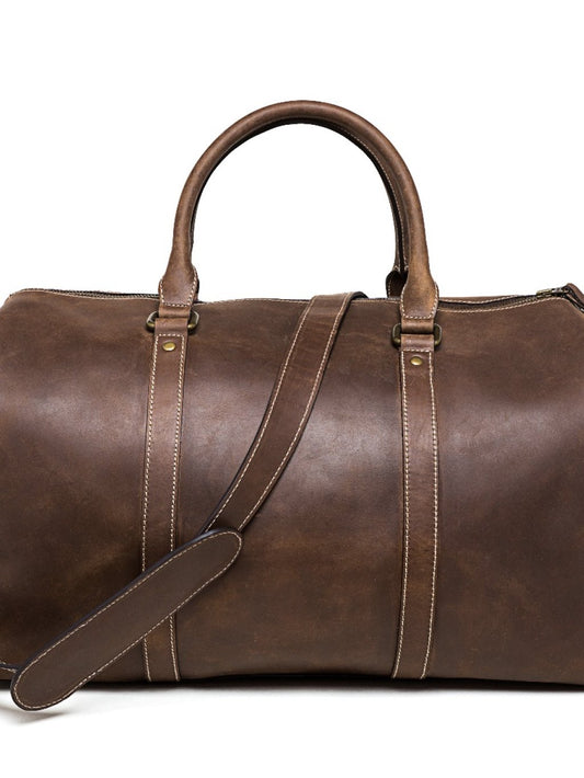 Full Grain Leather Duffel Bag