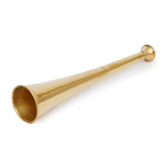 fox hunting horn, copper fox hunting horn, fox horn, brass hunting horn, hunting horn