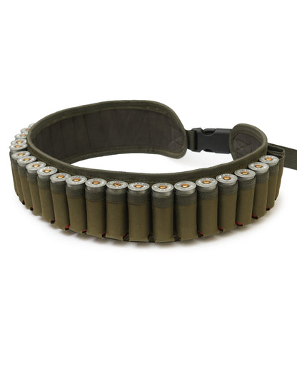 canvas cartridge belt, hunting belt, shotgun shell holder, canvas belt, cartrdge belt, leather shotgun shell holder