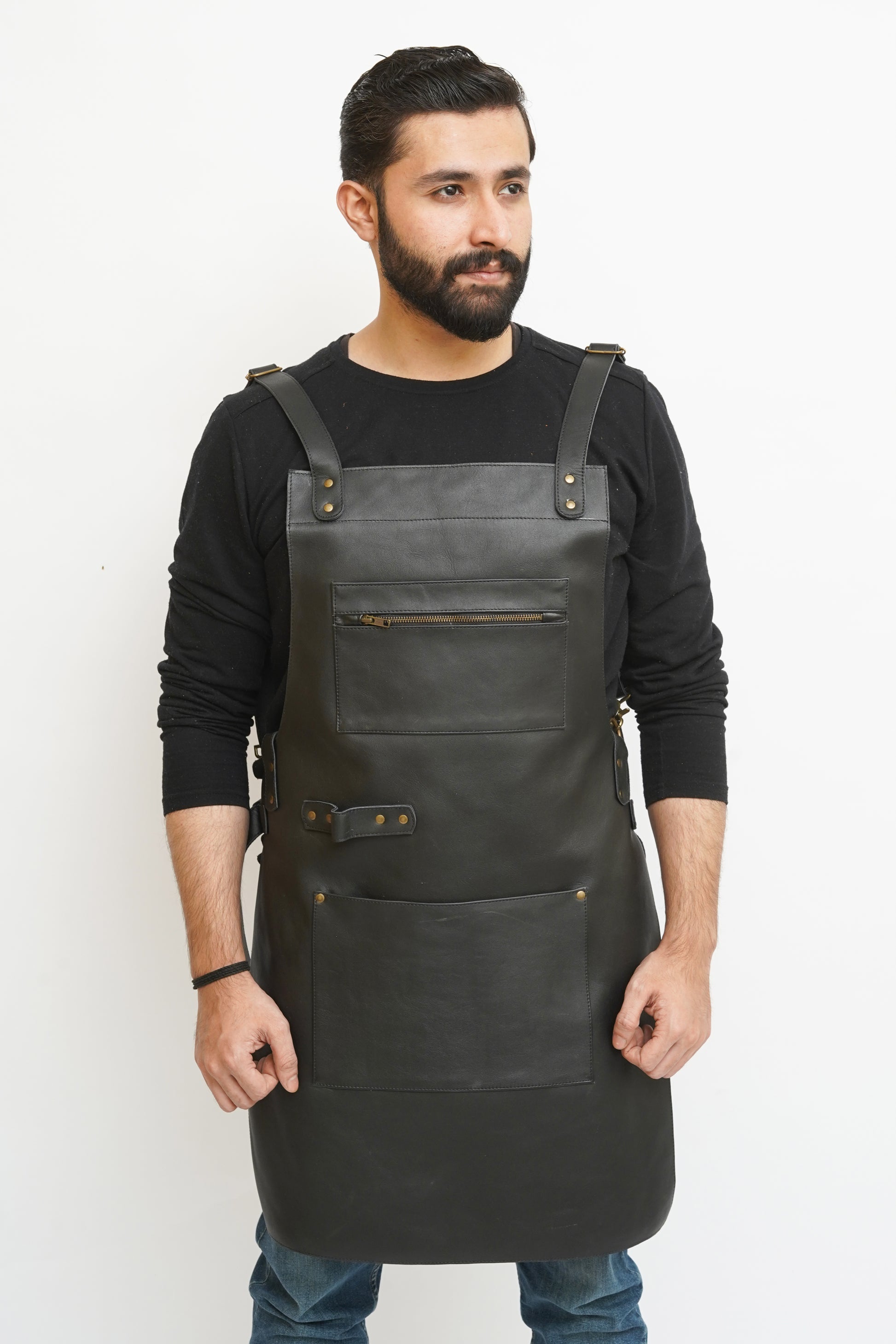 leather blacksmith apron, blacksmith leather apron, leather apron for blacksmithing, leather apron for blacksmith