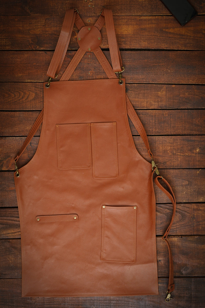 brown leather apron woodworking, woodworkers leather apron​, best leather woodworking apron​, best apron for woodworking​, genuine leather woodworking apron, leather aprons for woodworkers, mens woodworking apron​, custom woodworking apron