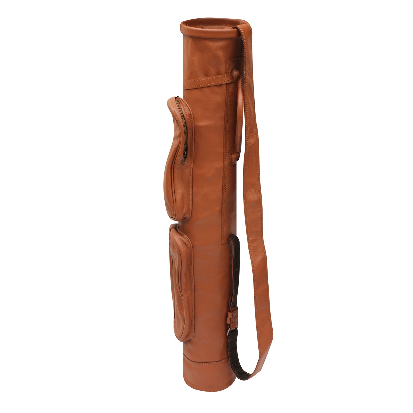 leather pencil golf bag