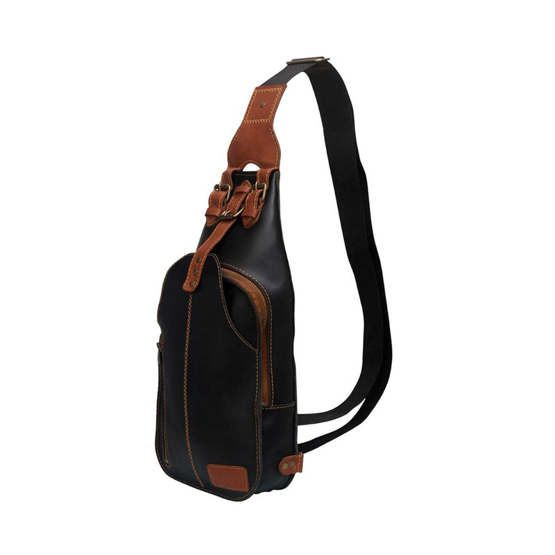 leather bag, leather sling, leather sling bag, crossbody bag, leather crossbody bag, brown bag, brown leather bag, authantic bag, Crossbody Sling Bag