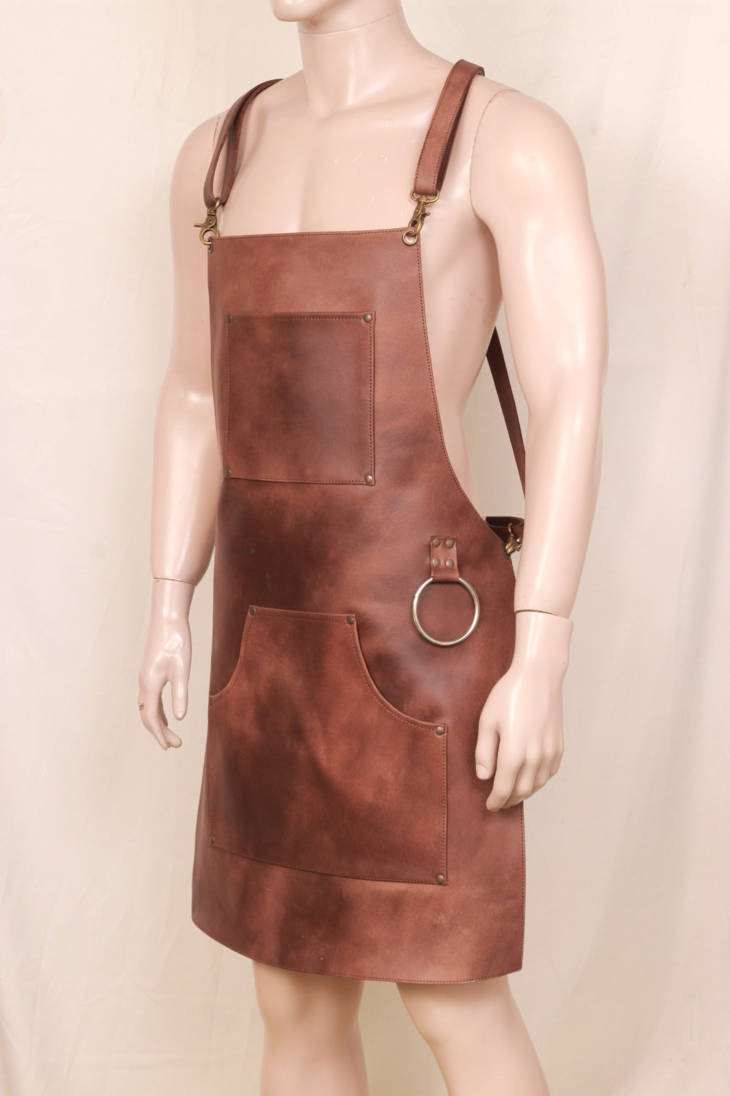 leather chef apron