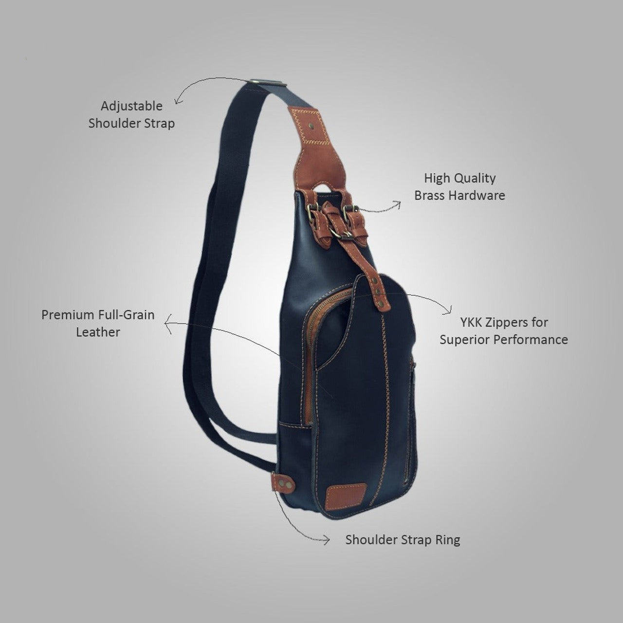 leather bag, leather sling, leather sling bag, crossbody bag, leather crossbody bag, authantic bag, mens bag, mens sling bag
