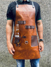 bartender leather apron, leather bartender apron, leather apron for bartender