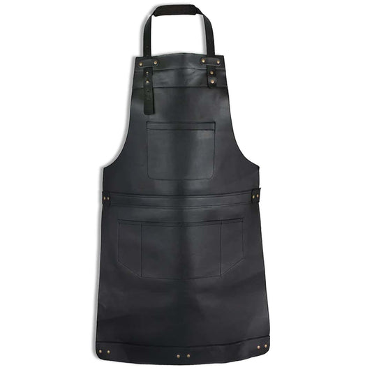 leather barber apron, leather apron for barber