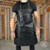 leather blacksmith apron, blacksmith leather apron, leather apron for blacksmithing, leather apron for blacksmith