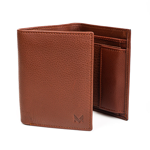 men wallet, mens wallet, minimalist trifold wallet, trifold wallet with coin pocket, leather mens trifold wallet