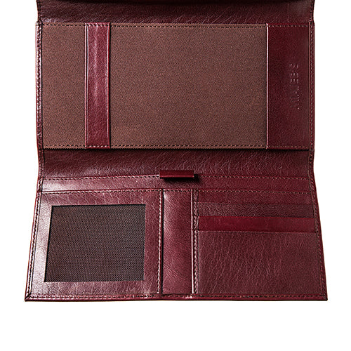 card case, mens brown leather wallet, check holder wallet, leather checkbook wallet