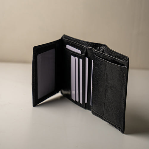 men wallet, leather trifold wallet, trifold wallet with coin pocket, coin purse leather, leather wallets