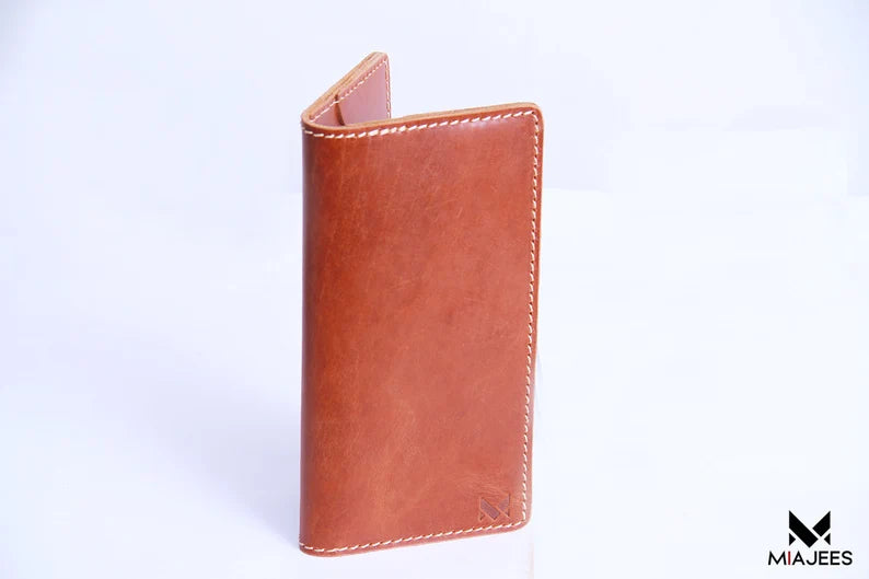 top grain leather wallet