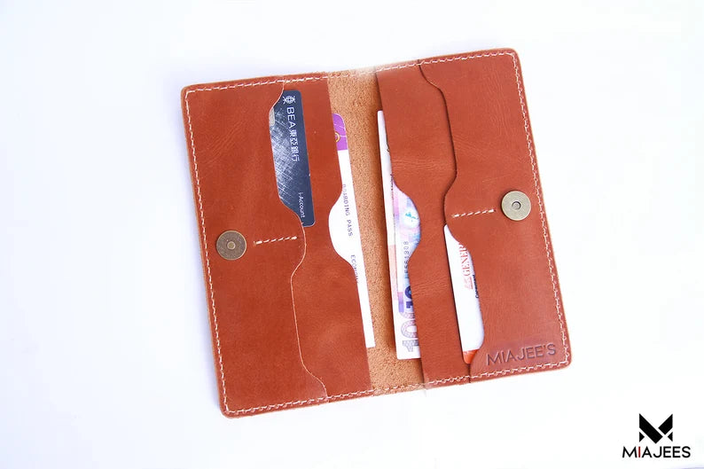 top grain leather wallet